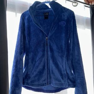 THE NORTH FACE Women’s Osito Full Zip Fleece Jacket, Indigo, Small.